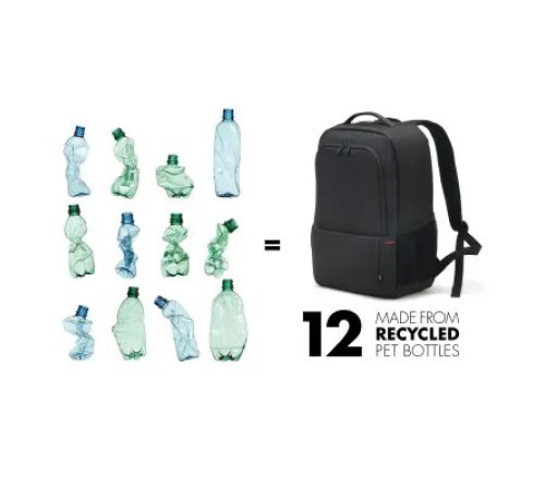ნოუთბუქის ჩანთა Dicota Eco Backpack Plus BASE 13-15.6 black