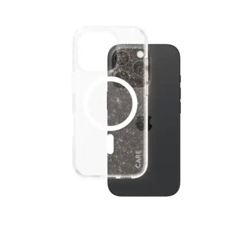 მობილურის ქეისი CARE by PanzerGlass iPhone 16 Pro Flagship Case Urban Combat Star Lit w. White MagSafe