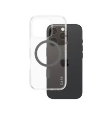 მობილურის ქეისი CARE by PanzerGlass iPhone 16 Pro Flagship Case Transparent Urban Combat w. Black MagSafe