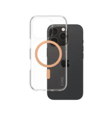 მობილურის ქეისი CARE by PanzerGlass iPhone 16 Pro Flagship Case Transparent Urban Combat w. Peachy MagSafe