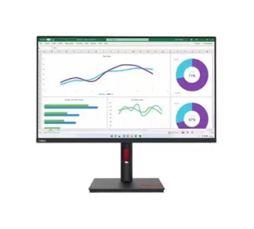 მონიტორი LENOVO ThinkVision T32h-30  32'' 2560x1440   4ms Raven Black