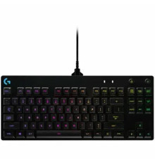 კლავიატურა LOGITECHLOGITECH G PRO TKL Corded Mechanical Gaming Keyboard - BLACK - US INT'L - USB - CLICKY