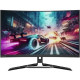 მონიტორი LENOVO Legion R32qc-30 Curved  31.5'' 2560x1440 350 cd/m² 0.5 ms (MPRT)  180Hz 3Wx2 Raven Black