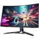 მონიტორი LENOVO Legion R32qc-30 Curved  31.5'' 2560x1440 350 cd/m² 0.5 ms (MPRT)  180Hz 3Wx2 Raven Black