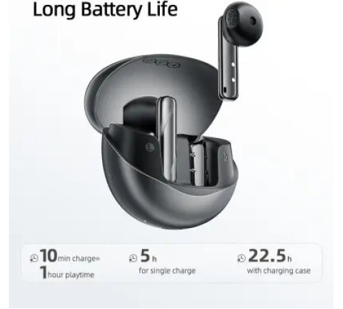 ყურსასმენი QCY Ailypods Clear Black