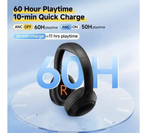 ყურსასმენი QCY H3 Lite With ANC Black