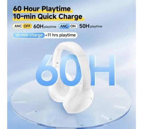 ყურსასმენი QCY H3 Lite With ANC White