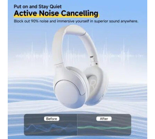 ყურსასმენი QCY H3 Lite With ANC White