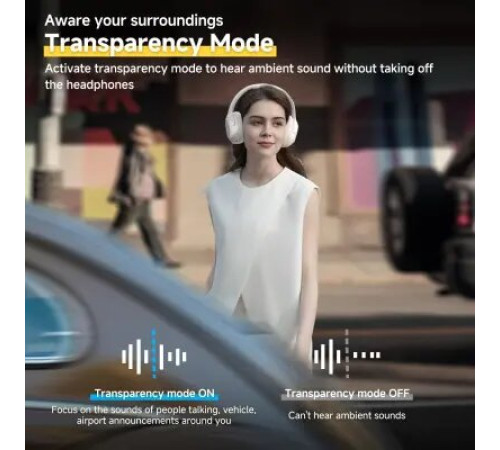 ყურსასმენი QCY H3 Lite With ANC White