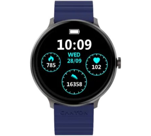 სმარტ საათი CANYON Jacky SW-69 Blue Yellow (CNS-SW69BL)