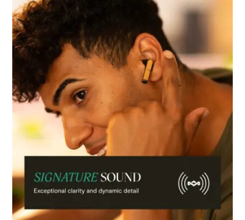 ყურსასმენი House of Marley Zion TWS Exec EM-JE105 (Signature Black, True Wireless)