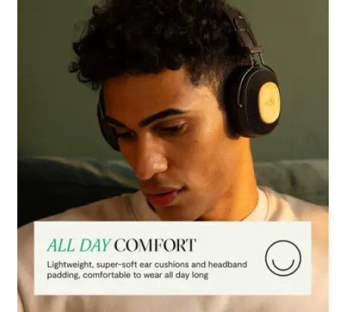 ყურსასმენი House of Marley Positive Vibration Riddim EM-JH135 (Signature Black, Wireless)