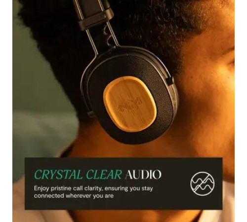 ყურსასმენი House of Marley Positive Vibration Riddim EM-JH135 (Signature Black, Wireless)