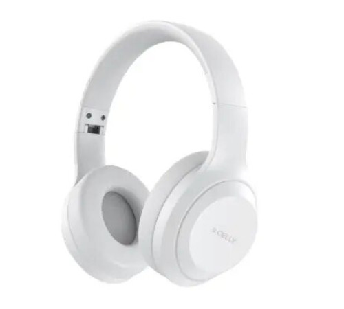 ყურსასმენი Celly WAVEBEAT Wireless Headphone White
