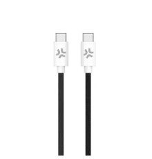 კაბელი Type - C  Celly PD USB Type-C cable to USB Type-C (60 W) 1.5M Black