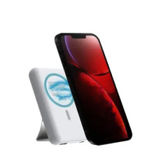 პორტატული დამტენი Celly MAG 15W Magsafe Power Bank (10000mAh) White