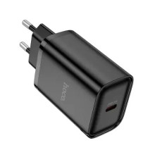 დამტენი Hoco DC80 Modern PD45W Single port  Black