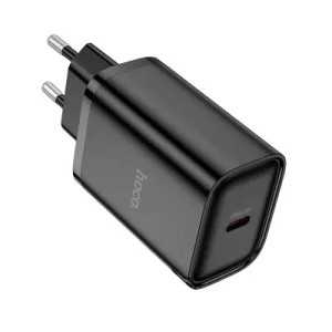 დამტენი Hoco DC80 Modern PD45W Single port  Black