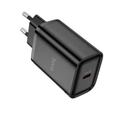 დამტენი Hoco DC80 Modern PD45W Single port  Black