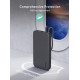პორტატული დამტენი Aukey PB-Y53 15W 10000mAh Spark Sling Lite Slim Power Bank with Buit-in USB-C Cable Gray