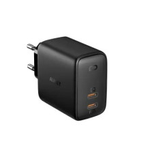 დამტენი Aukey PA-B4T 20+25W 2-Port PD Wall  Black