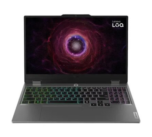ნოუთბუქი LENOVO Legion LOQ 15.6'' FHD 144Hz  i5-12450HX  16GB 512GB  SSD RTX 4050 6GB Luna Grey (83GS00EPRK)