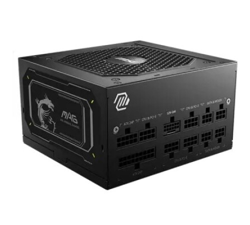 კვების ბლოკი CASE PSU ATX 850W MAG A850GL PCIE5 II MSI