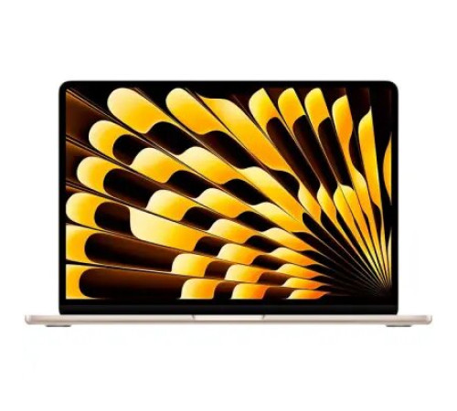 ნოუთბუქი APPLE13-inch MacBook Air: APPLEM4 chip with 10-core CPU and 8-core GPU, 16GB, 256GB SSD - Starlight,Model A3240