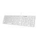 კლავიატურა Genius,Keyboard  SlimStar 126  USB White