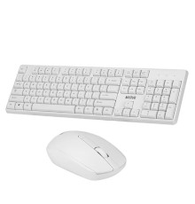 კლავიატურა MARVO WS005 BK  wireless  combo White
