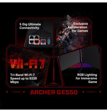როუტერი TP-link Archer GE550 BE9300 Tri-Band Wi-Fi 7 Gaming Router