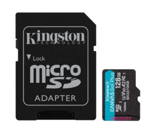ფლეშ მეხსიერება Kingston Canvas Go Plus 128GB