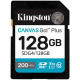 ფლეშ მეხსიერება Kingston Canvas Go Plus 128GB SD Card | Up to 200MB/s | Class 10, UHS-I, U3, V30 | SDG4/128GB