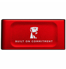 გარე მყარი დისკი KINGSTON SXS1000 2TB USB-C Portable SSD - Up to 1050MB/s - Red