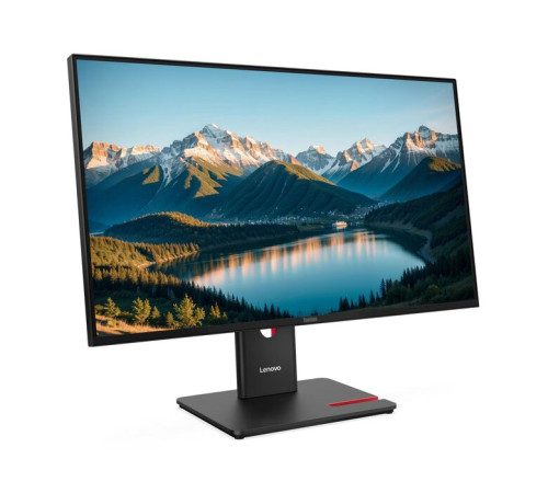 მონიტორი LENOVO ThinkVision T27Q-40  Black 27'' 2560x1440, 16:9, 4ms, 178 / 178. HDMI, DP
