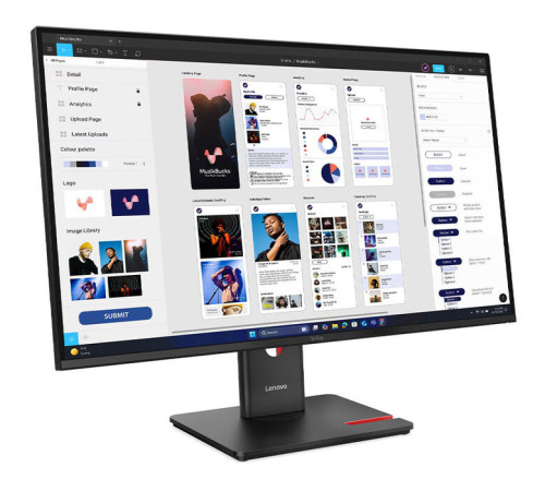 მონიტორი LENOVO ThinkVision T32UD-40  31.5'' 3840x2160 350 cd/m²  4 ms 60Hz Eclipse Black