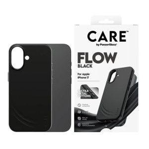 მობილურის ქეისი CARE by PanzerGlass Flow Case Black iPhone 17