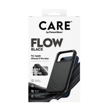 მობილურის ქეისი CARE by PanzerGlass Flow Case Black iPhone 17 Pro Max
