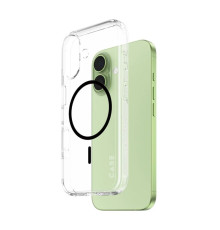 მობილურის ქეისი CARE by PanzerGlass Flagship Transparent w. Black MagSafe iPhone 17