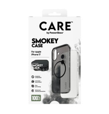 მობილურის ქეისი CARE by PanzerGlass Flagship Urban Explorer Smokey w. Black MagSafe iPhone 17