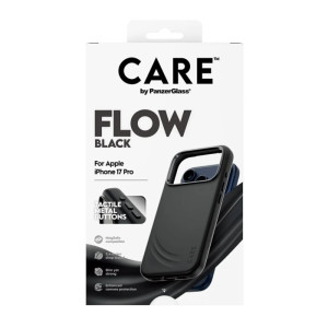 მობილურის ქეისი CARE by PanzerGlass Flow Case Black iPhone 17 Pro