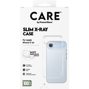 მობილურის ქეისი CARE by PanzerGlass Fashion Case Transparent X-Ray Soft Basic iPhone 17 Air