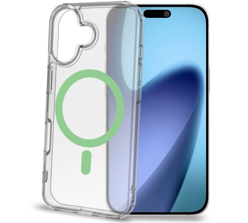 მობილურის ქეისი Celly Case GELSKIN MAG IPHONE 17 Green