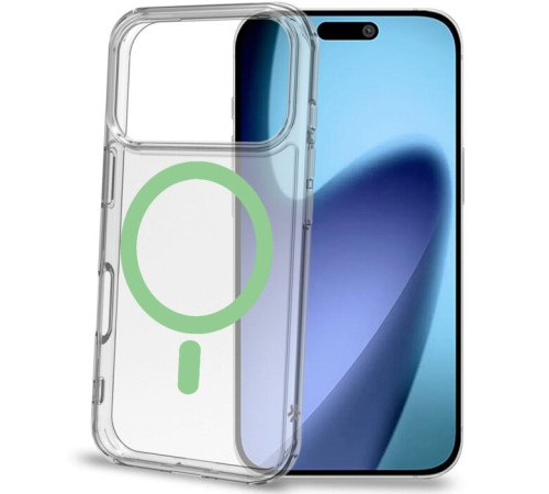 მობილურის ქეისი Celly Case GELSKIN MAG IPHONE 17 Pro Green