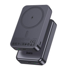 პორტატული დამტენი HocoJ160A Original magnetic power bank(10000mAh) metal grey