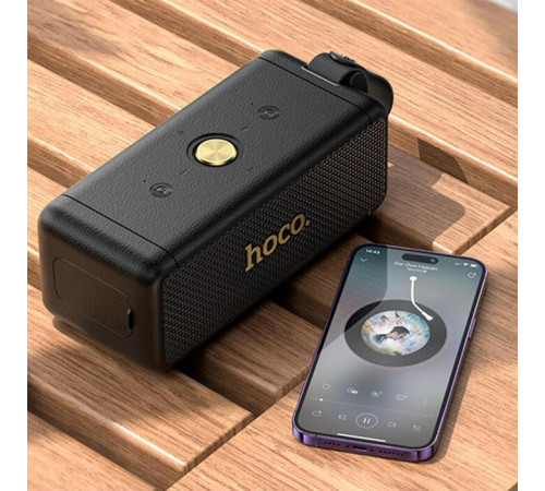 უსადენო დინამიკი Hoco HT1 Pro Marquis sports BT speaker Black