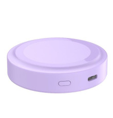 პორტატული დამტენი Celly POWERBANK CIRCLE MAGSAFE 3000 MAH Purple