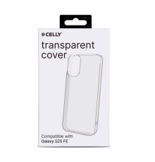 მობილურის ქეისი Celly TPU COVER GALAXY S25 FE