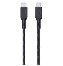 კაბელი AUKEY CB-KCC102 C-to-C 1.8M 100W Kevlar Braided USB 2.0 Cable Black