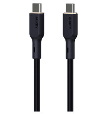 კაბელი AUKEY CB-SCC242 C-to-C 1.8M 240W Silicone Cable USB 2.0 Black